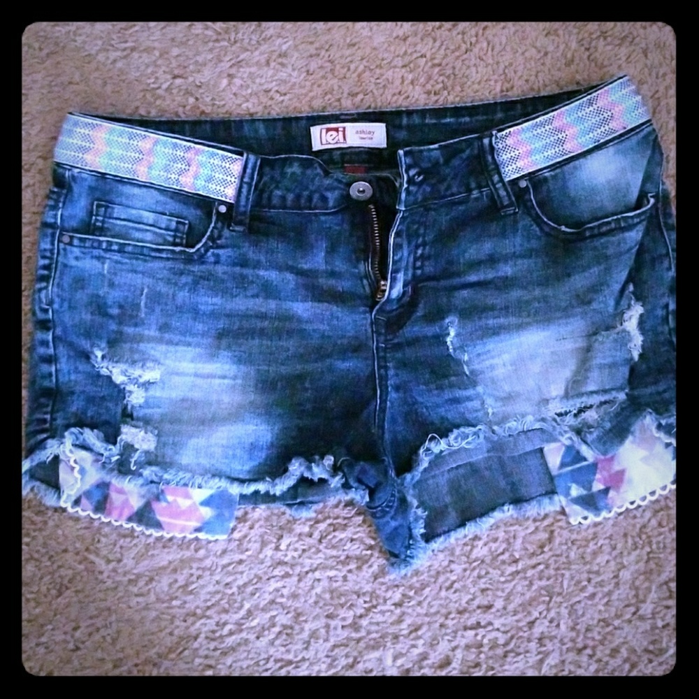 Jean shorts